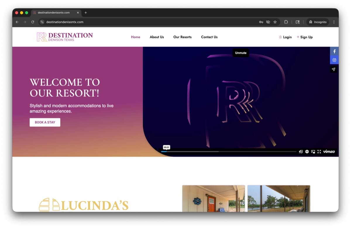 Destination Denison TX